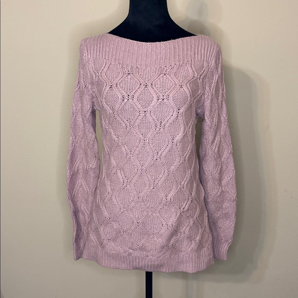 LOFT Women’s Boat Neck Sweater | Medium |